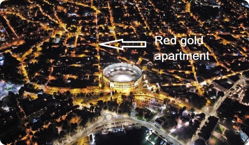 Red Gold Apartment بولا المظهر الخارجي الصورة